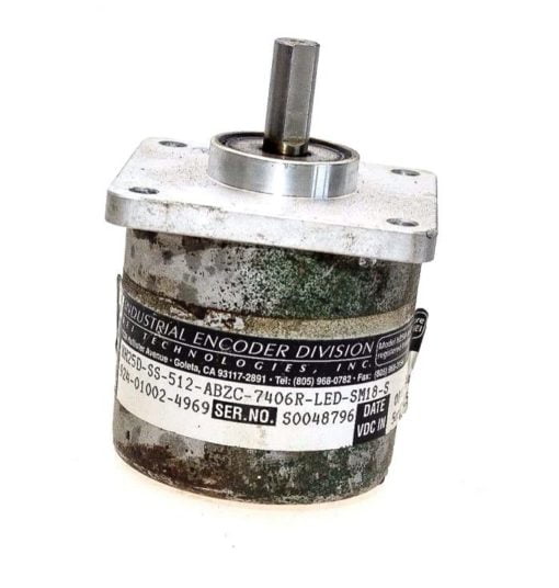 BEI XH25D-SS-512-ABZC-7406R-LED-SM18-S 924-01002-4969 INDUSTRIAL ENCODER!  (G88) 1
