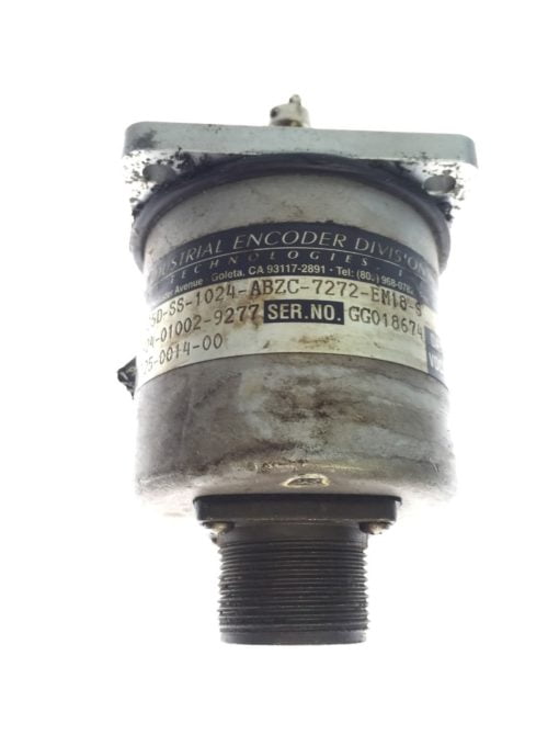 BEI H25D-SS-1024-ABZC-28V/5-EM18-S 10 PIN CONNECTOR 5-28V-DC ENCODER USED (H257) 1