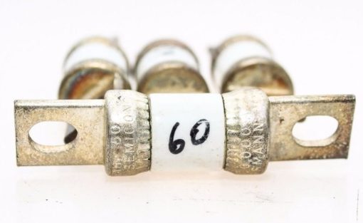 COOPER BUSSMANN FWH 60 SEMI-CONDUCTOR 60A 500VAC CERAMIC FUSE LOT OF 4 (G93)  1