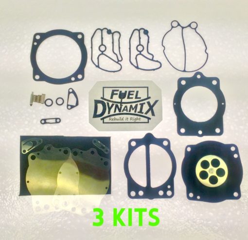 2001-2004 Polaris Keihin Triple Carburetor Rebuild Kit Virage TX Freedom Octane 1