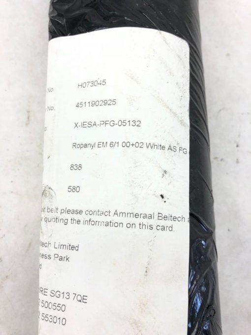 AMMERAAL X-IESA-PFG-05132 ROPANYL CONVEYOR BELT 838MM LENGTH 580MM WIDTH, (TLO) 2