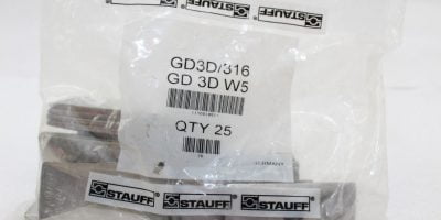 STAUFF GD3D/316 GD 3D W5 LOT OF 25 NEW IN SEALED BAG!!! (A33) 1