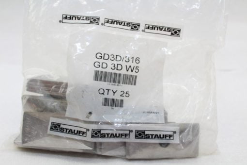 STAUFF GD3D/316 GD 3D W5 LOT OF 25 NEW IN SEALED BAG!!! (A33) 1
