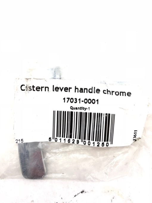 NEW IN BAG CISTERN LEVER HANDLE CHROME 17031-0001, FAST SHIP! (H349) 2