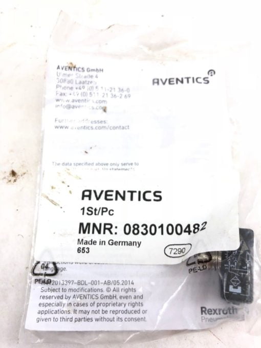 NEW IN BAG AVENTICS SN1-R3-M008-030 0830100482 SENSOR SWITCH, FAST SHIP! (H349) 2