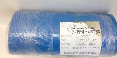 AMMERAAL BELTECH PFM-03930 CONVEYOR BELT TYPE: 593951 BLUE 1090 X 300 (TOL) 1