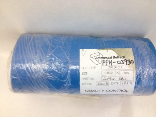 AMMERAAL BELTECH PFM-03930 CONVEYOR BELT TYPE: 593951 BLUE 1090 X 300 (TOL) 1