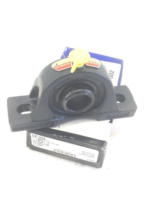 SEALMASTER GOLD LINE NP-205 25mm PILLOW BLOCK BEARING (J18) 1