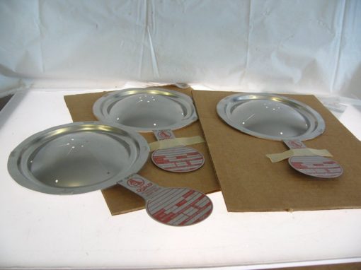LOT OF 3 OSECO RUPTURE DISCS #R-6627-01 SIZE:4 TYPE:CO MATERIAL:316-TEF (B138) 2