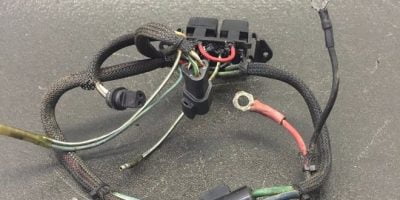 JOHNSON EVINRUDE RELAY AND CABLE ASSEBMLY 0585169 1996-1997 200HP 225HP 250HP 1