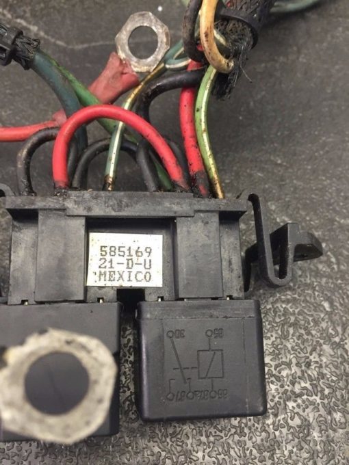 JOHNSON EVINRUDE RELAY AND CABLE ASSEBMLY 0585169 1996-1997 200HP 225HP 250HP 2