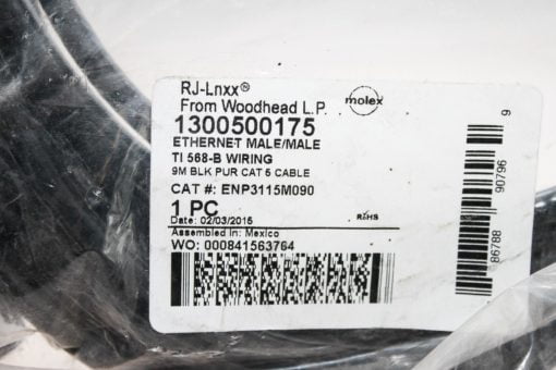WOODHEAD RJ-LNXX 1300500175 MALE/MALE TI 568-B WIRING ETHERNET CABLE! NEW (B137) 2