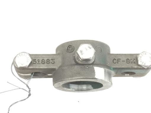 HP SS FLANGE TRIPLE CLAMP 51883 CF-8M GGCZ B100061203 412002223 (A655) 2
