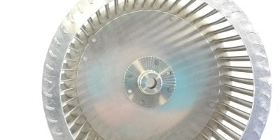 041085 CENTRIFUGAL FAN IMPELLER 9” OD x 5-1/8” 5/8” BORE (B20) 1
