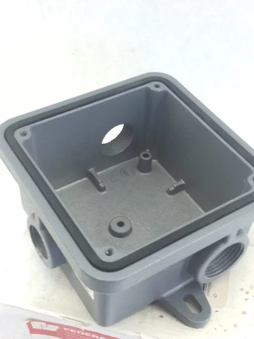 FEDERAL SIGNAL WB GREY WEATHERPROOF BOX (F289) 4