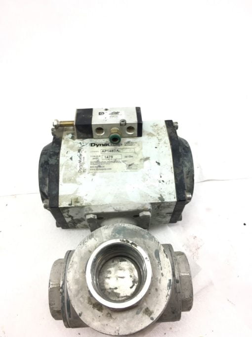 USED DynaQuip AP148DA Pneumatic Actuator 80PSI, 2”, 3 Way, FAST SHIP! B368 1