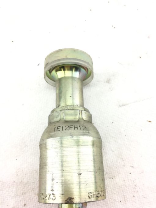 NEW Aeroquip-Hydraulic 1E12FH12 TTC Spiral Straight Split Flange Fitting, (B368) 2