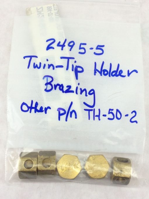 NEW! HARRIS 2495-5 BRASS TWIN-TIP HOLDERS FOR TH-50-2 5-PK FAST SHIP! (H155) 1