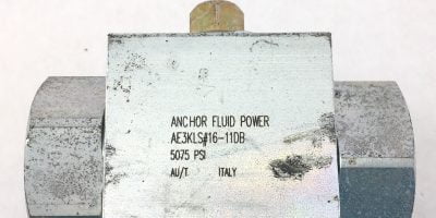 NEW! ANCHOR FLUID POWER AE3KLS#16-11DB 3-WAY BALL VALVE FAST SHIP!!! (HB10) 1