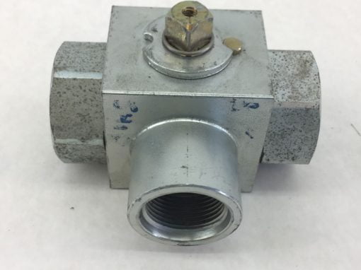 NNB! ANCHOR FLUID POWER AE3KLS#16-11DB 3-WAY BLOCK BALL VALVE FAST SHIP!!(HB10) 1