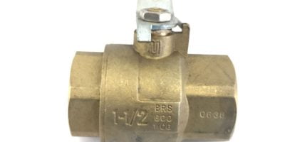 NEW! MILWAUKEE 0636 CAST BRONZE BALL VALVE 1-1/2 BRS 600WOG (HB10) 1