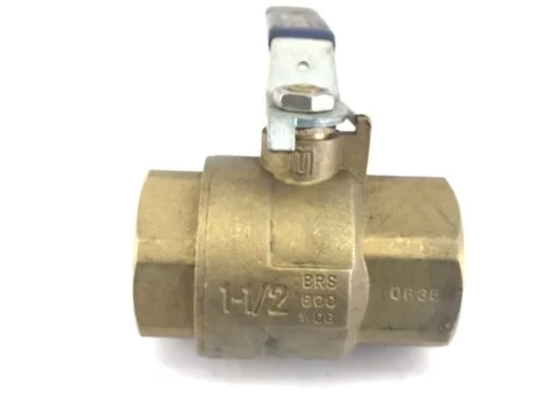 NEW! MILWAUKEE 0636 CAST BRONZE BALL VALVE 1-1/2 BRS 600WOG (HB10) 1