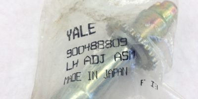 NEW! YALE FORKLIFT 900488809 LEFT HAND ADJUSTER ASSEMBLY FAST SHIP!!! (F255) 1