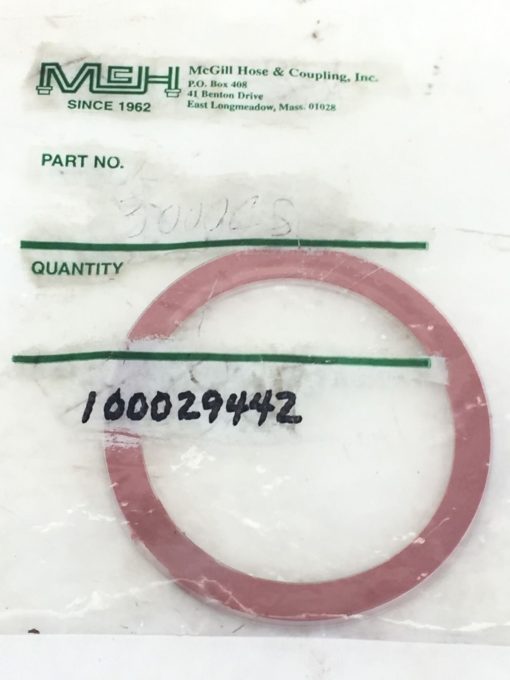 MCGILL HOSE & COUPLING 3000CS SEALED GASKET 100029442 3-1/2”X2-7/8”X1/4″ (A256) 1