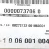 SNR-2806R-AIU GRAPHITE STEAM HEAD SEAL RING U16188056, 5”ID, 6-3/4”OD (B458) 3
