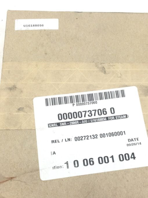 SNR-2806R-AIU GRAPHITE STEAM HEAD SEAL RING U16188056, 5”ID, 6-3/4”OD (B458) 4