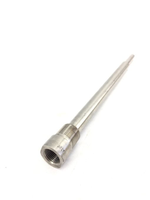A81T 3/4” NPT THREADED SS THERMOWELL 13-3/16” L (H318) 2