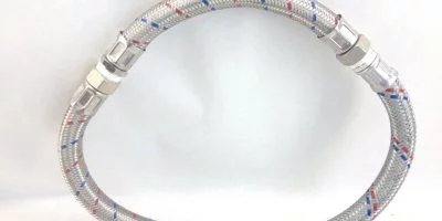 OVER-BRAIDED FLEXIBLE METAL CONDUIT with FITTINGS ” L (B37) 1