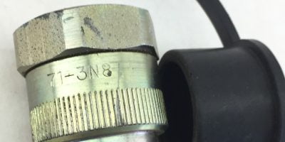 NNB! SNAP-TITE 71-3N8 / 71-3PNC-8 STL FLAT-FACE COUPLER NIPPLE HI-PRESSURE(A231) 1