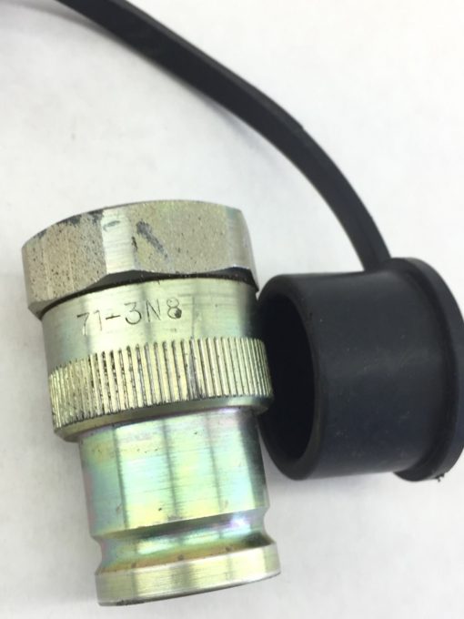 NNB! SNAP-TITE 71-3N8 / 71-3PNC-8 STL FLAT-FACE COUPLER NIPPLE HI-PRESSURE(A231) 1