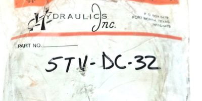 NEW! HYDRAULICS INC 5TV-DC-32 THREADED BRASS DUST CAP FAST SHIP!!! (A234) 1