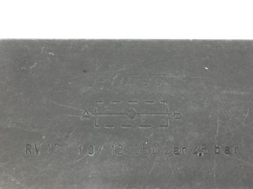 NNB! FLUTEC RV-12-1.0/ .12 CHECK VALVE 350 bar 4