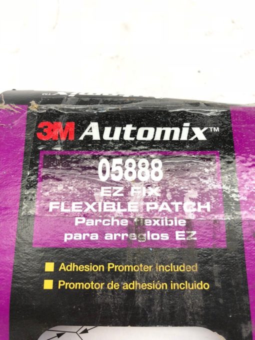 NEW IN BOX 3M 05888 FLEXIBLE BUMPER PATCH, BLACK AND RED, FAST SHIP! (B459) 2