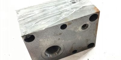 NEW HYDRA FORCE 0008AA134002 VALVE BLOCK MANIFOLD, FAST SHIPPING! B369 1