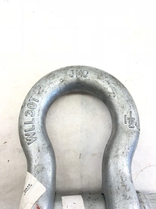NEW GRAINGER 2MWP7A JMO 30 TON RIGGING/LIFTING SHACKLE WLL30T 1-1/2” (B460) 2