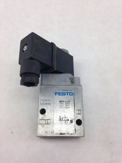 FESTO MFH-3-1/8 SOLENOID VALVE MFH31/8 (A853) 1