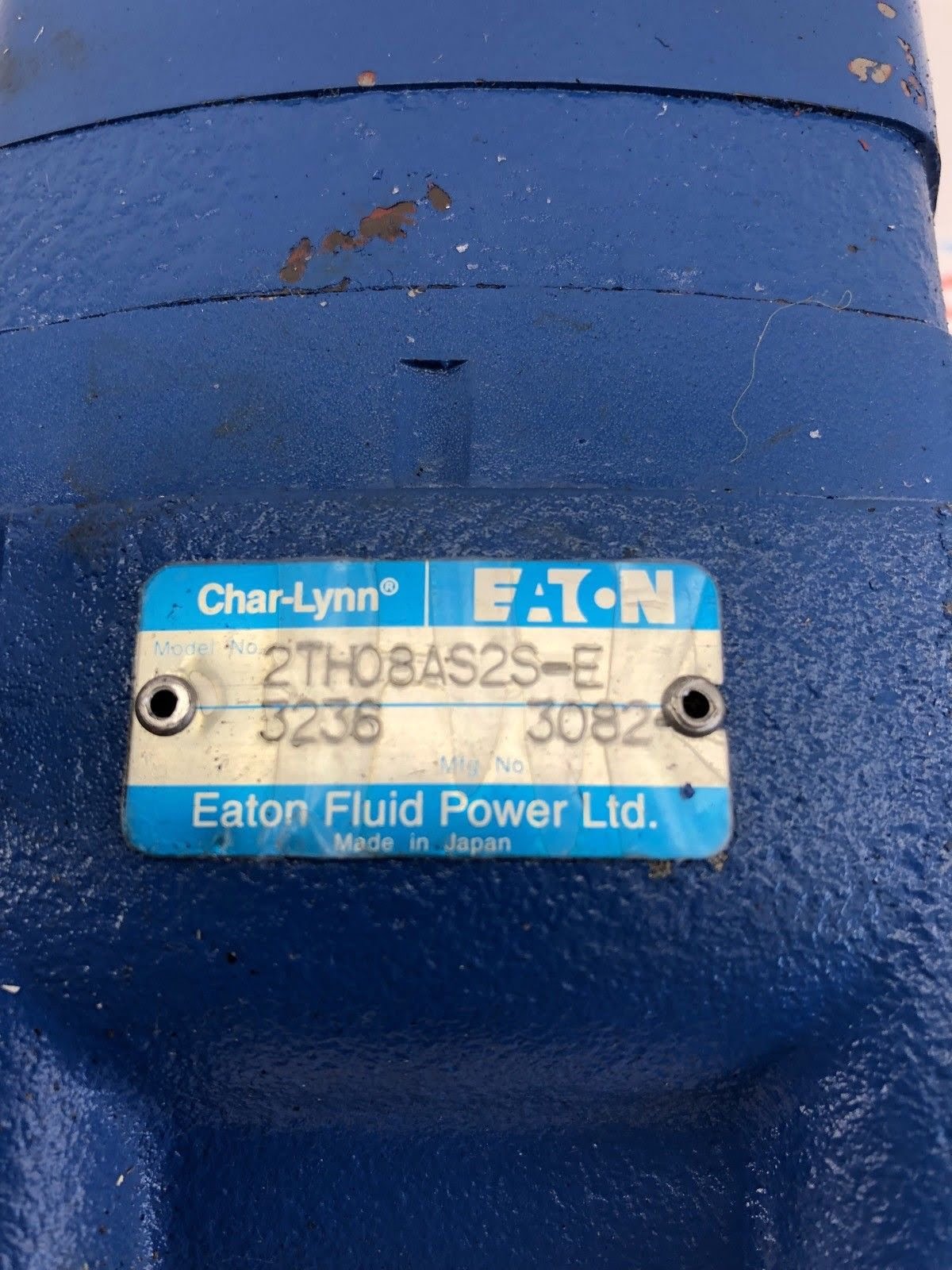 EATON FLUID POWER LTD. 2TH08AS2SE 3236 3082 HYDRAULIC MOTOR