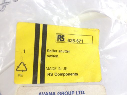 RS 625-671 SECURITY ALARM DOOR & WINDOW SWITCH SURFACE MOUNT 500MA, 50VD (H350) 2