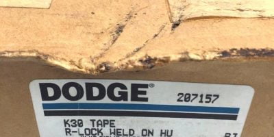 DODGE 207157 K30 TAPE R-LOCK WELD ON HUB (H263) 1