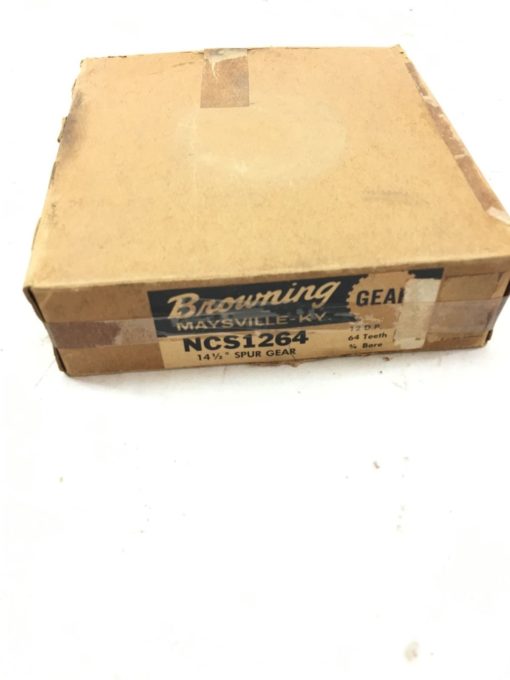 NEW IN BOX BROWNING NCS1264 External Tooth Spur Gear 64 Teeth 14