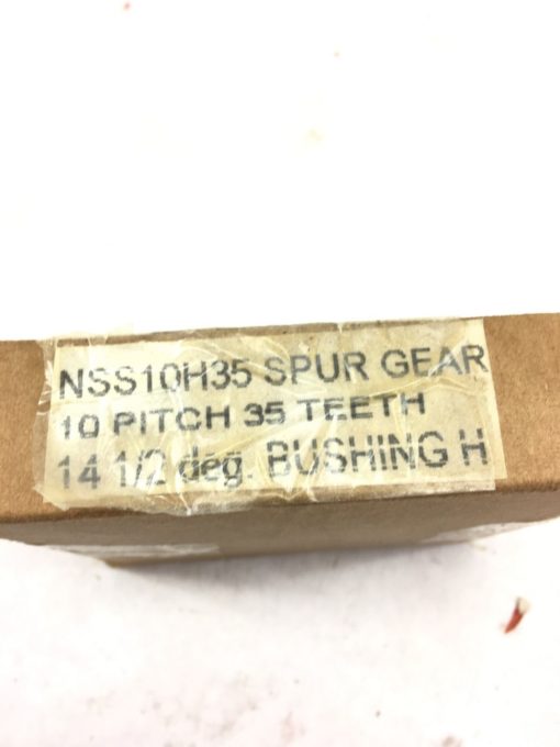 NEW IN BOX BROWNING NSS10H35 EXTERNAL SPUR GEAR, 35 TEETH, 10 PITCH, (B383) 2