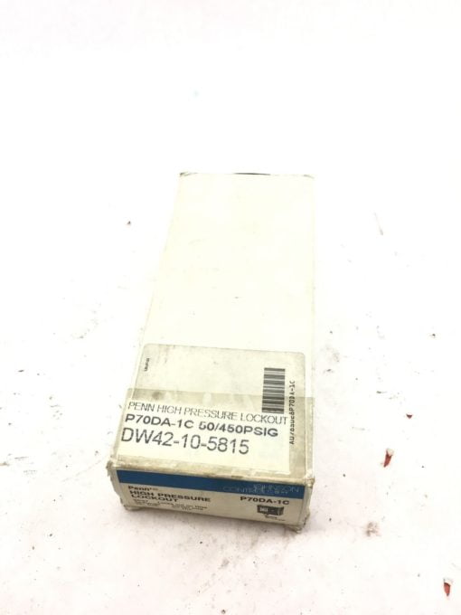 NEW IN BOX Johnson Controls Penn P70DA-1C High Pressure Lockout, (B383) 1