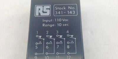 RS 341-143 TIME DELAY RELAY (A773) 1