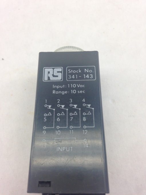 RS 341-143 TIME DELAY RELAY (A773) 1