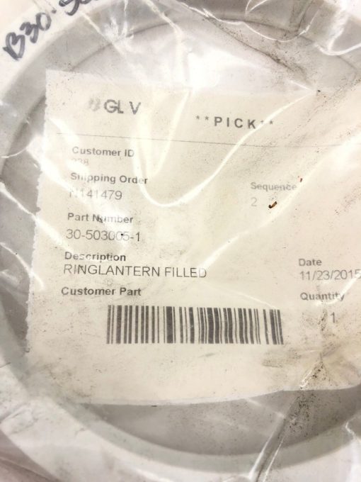 NEW LANTERN RING 30-503005-1 TEFLON BELOIT 6-7/8″OD 5-7/8″ID 3/4” WIDE (B462) 2
