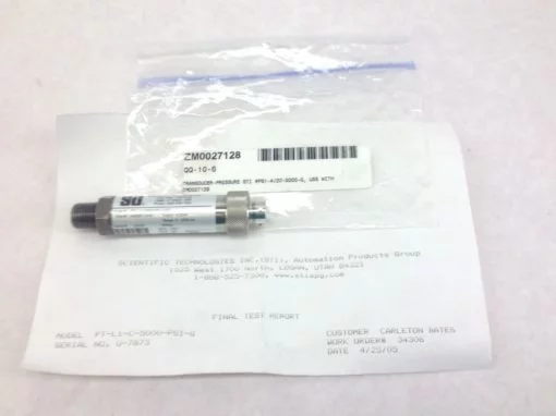NEW! STI PT-L1-C-5000-PSI-G-E3 PRESSURE TRANSDUCER 4/20-5000 FAST SHIP!!! (H156) 3